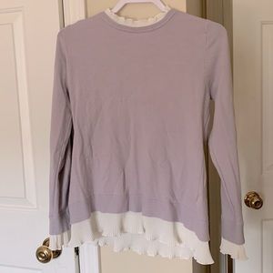 Lavender sweater